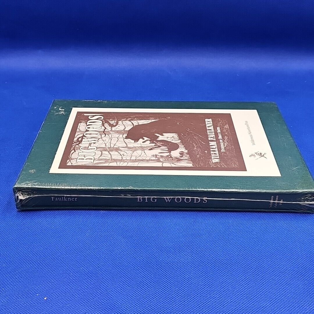 Big Woods The Hunting Stories by William Faulkner 1996 Slipcase New SEALED Rare